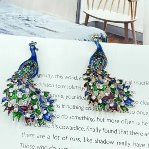 Elegant Ethnic Peacock Brooch for Women and Men 9 S6891373ca13941ac927988b9f0a789c6W