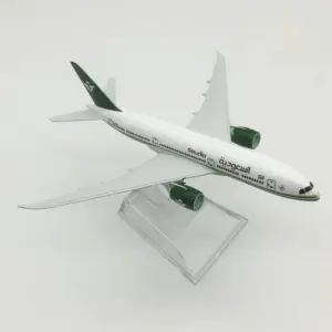 1/400 Saudi B787 Aircraft Model 9 S689a3c963d5e4337968a02ed009092aei