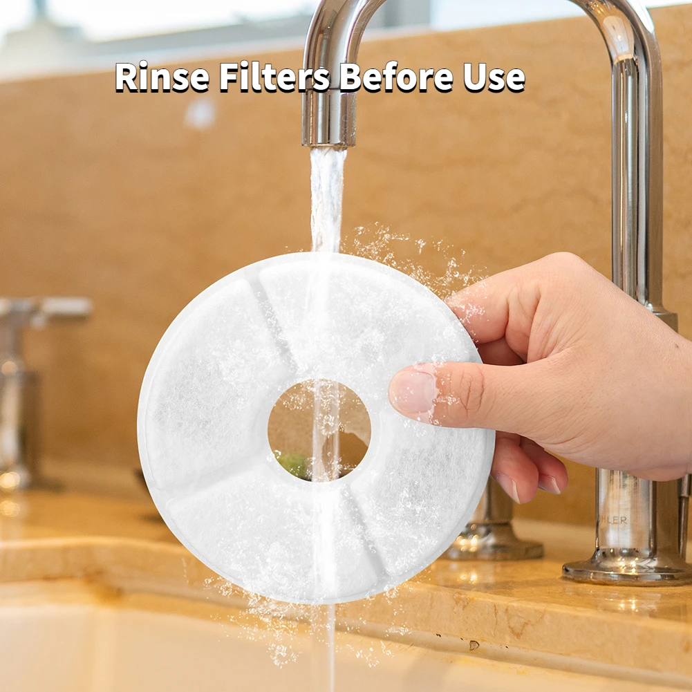 Pet Fountain Replacement Filters Set 6 Pet Fountain Replacement Filters Set - Image 6