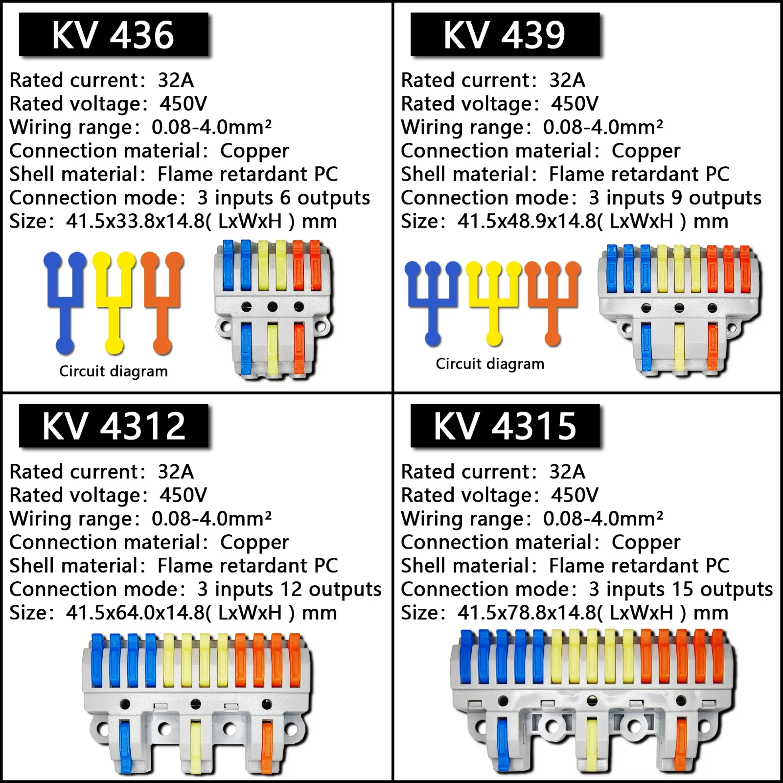 Versatile Zhuji Wire Connectors 8-12 Modules 6 Versatile Zhuji Wire Connectors 8-12 Modules - Image 6