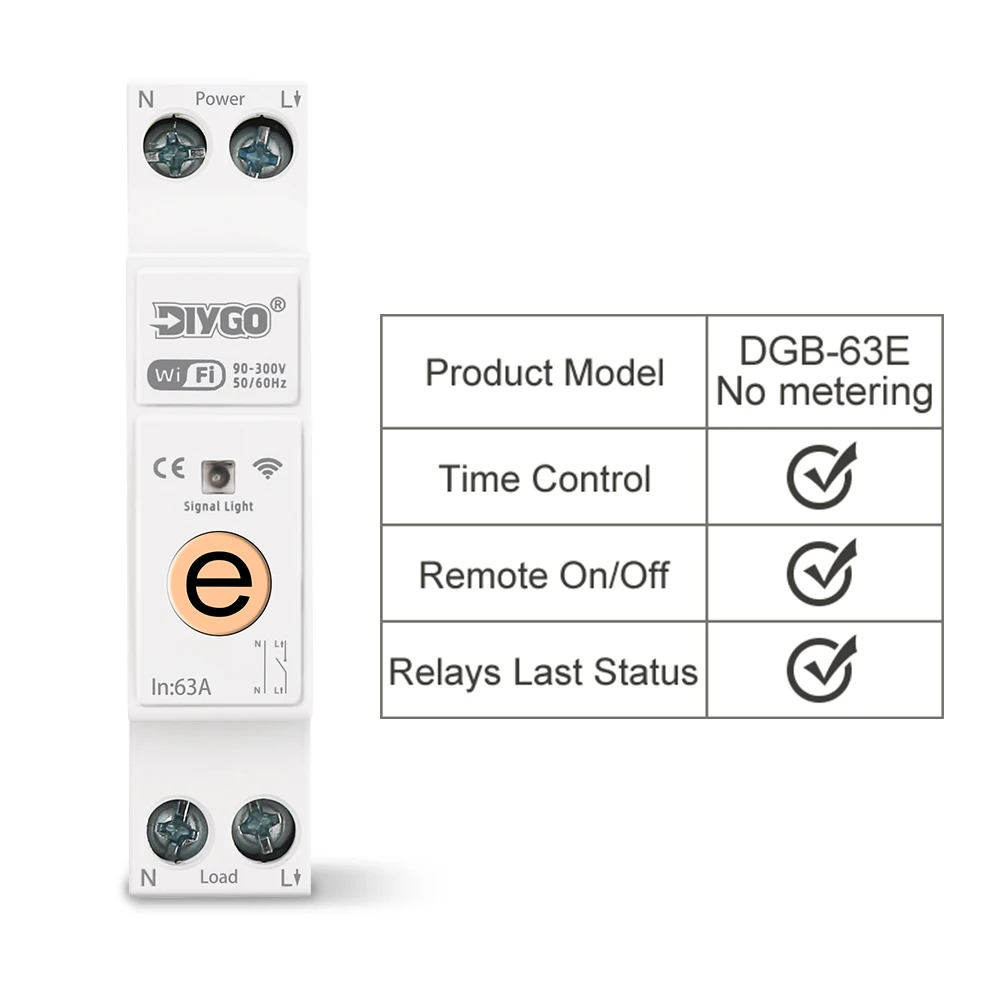 Tuya Zigbee Smart Switch DGB-63Z/ZM/ZT 5 Tuya Zigbee Smart Switch DGB-63Z/ZM/ZT - Image 5