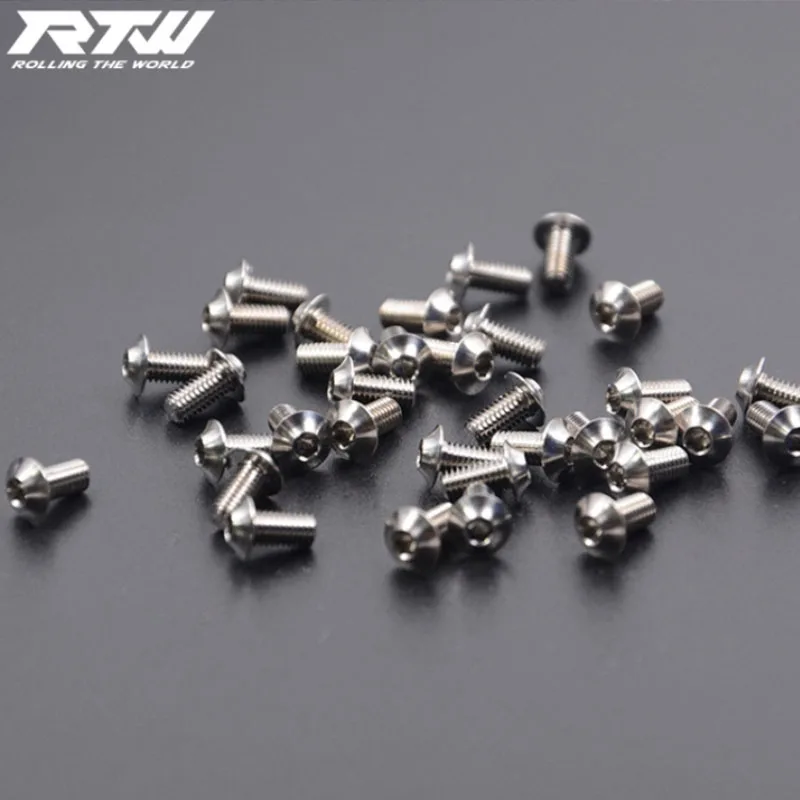 Titanium Alloy UFO Cone Head Screw Set 2 Titanium Alloy UFO Cone Head Screw Set - Image 2