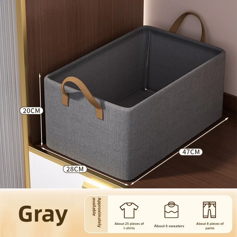 Foldable Clothes Storage Organizer 47x28x20cm 10 Foldable Clothes Storage Organizer 47x28x20cm - Image 10