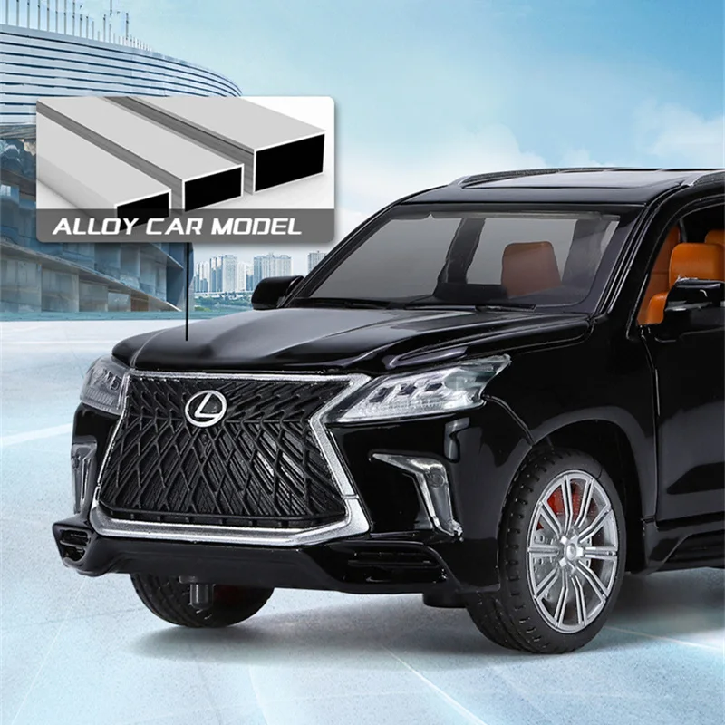 Lexus LX570 1:32 Diecast SUV Model 2 Lexus LX570 1:32 Diecast SUV Model - Image 2
