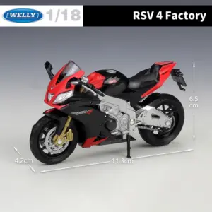 WELLY Yamaha RSV4 Factory 1:18 Detail Model 13 S695eab49275747098142e07656d69f87b