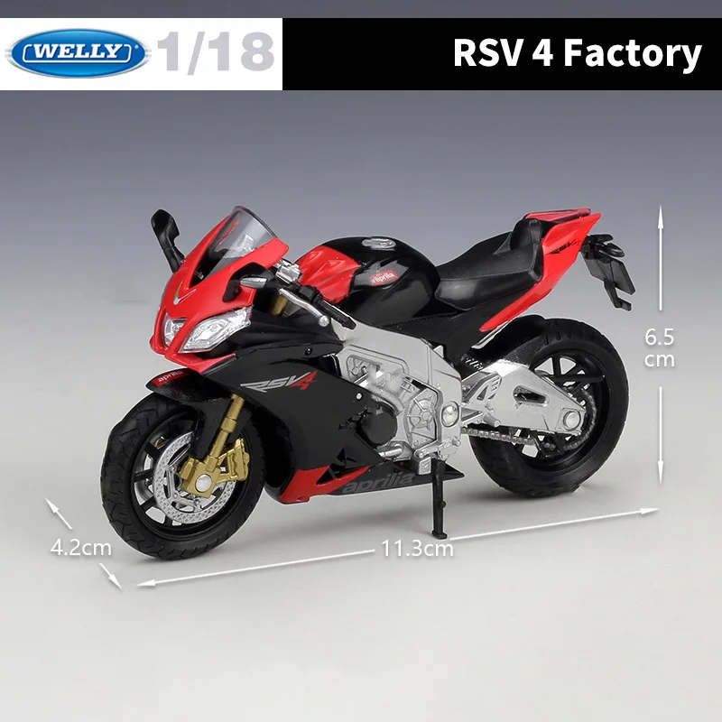 WELLY Yamaha RSV4 Factory 1:18 Detail Model 6 WELLY Yamaha RSV4 Factory 1:18 Detail Model - Image 6