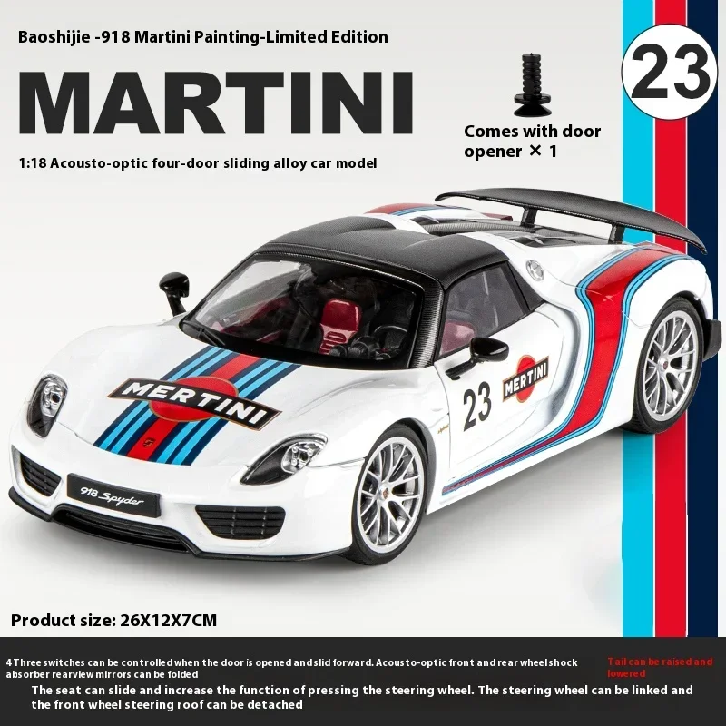 Limited Edition 1:18 Porsche 918 Spyder Model 10 Limited Edition 1:18 Porsche 918 Spyder Model - Image 10