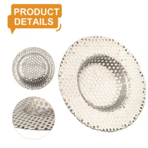 Stainless Steel Sink Filter Set 3 Sizes 10 S69907de6a8cd45e0ac61fe14bf214ccaq