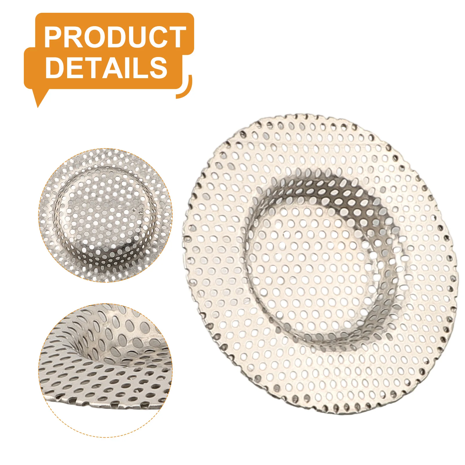 Stainless Steel Sink Filter Set 3 Sizes 3 Stainless Steel Sink Filter Set 3 Sizes - Image 3