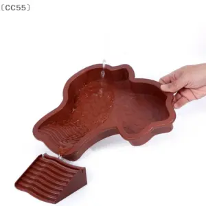Natural Reptile Water Dish with Climbing Features 15 S69a58c52563949d6a0953e01105f44d3p