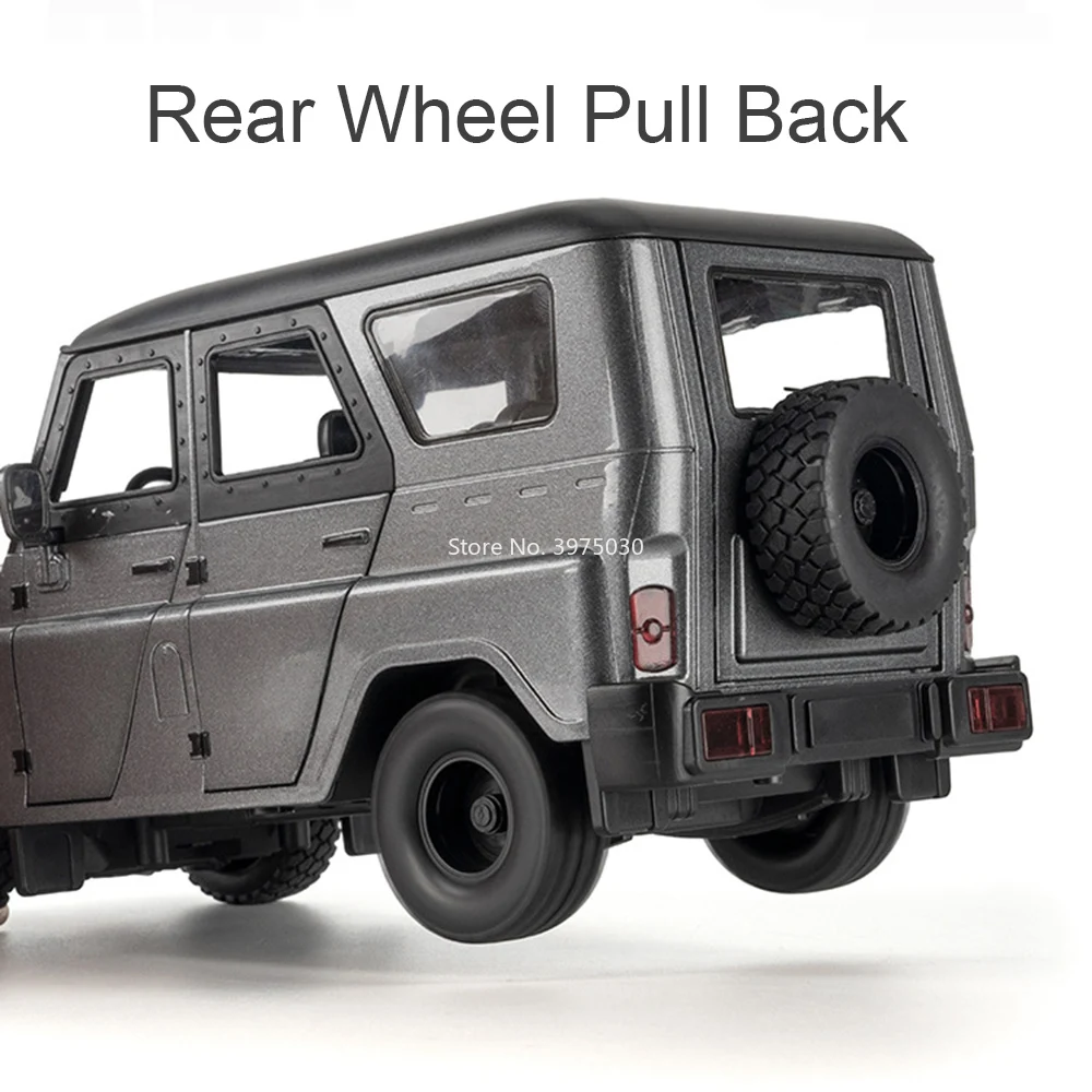 1:18 Scale UAZ Hunter Diecast Model Replica 3 1:18 Scale UAZ Hunter Diecast Model Replica - Image 3