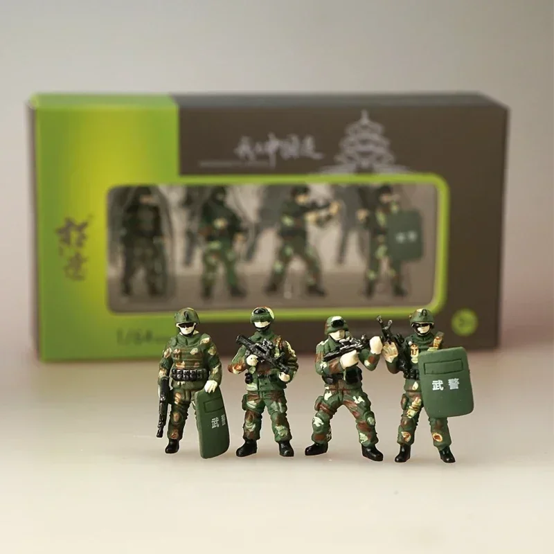 Miniature Diecast SWAT Car Model 1:64 Scale 4 Miniature Diecast SWAT Car Model 1:64 Scale - Image 4