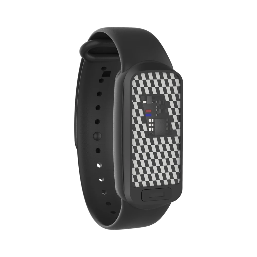 Ultrasonic Mosquito Prevention Bracelet Black & White 8 Ultrasonic Mosquito Prevention Bracelet Black & White - Image 8