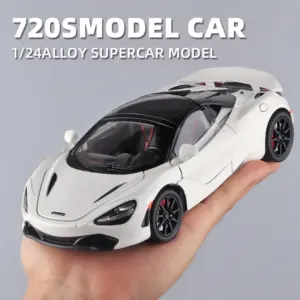 McLaren 720S 1:24 Diecast Model in Black 15 S69f491f917854b6e92671a910372ab11C