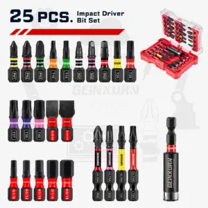 Heavy-Duty Impact Screwdriver Bit Set 14 S6a0042ad4e8249fd9021b626fd4216c5s