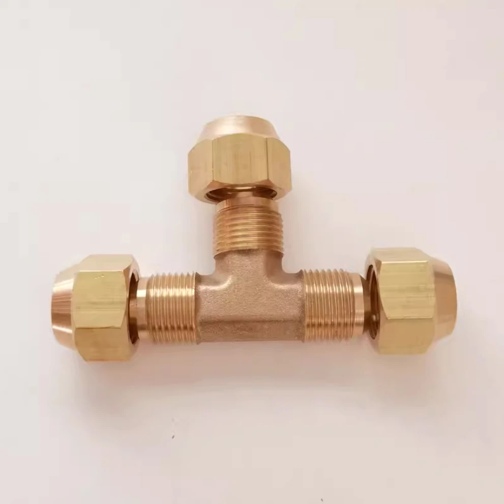 Brass T-Shaped Pipe Connector for Industrial Uses 4 Brass T-Shaped Pipe Connector for Industrial Uses - Image 4