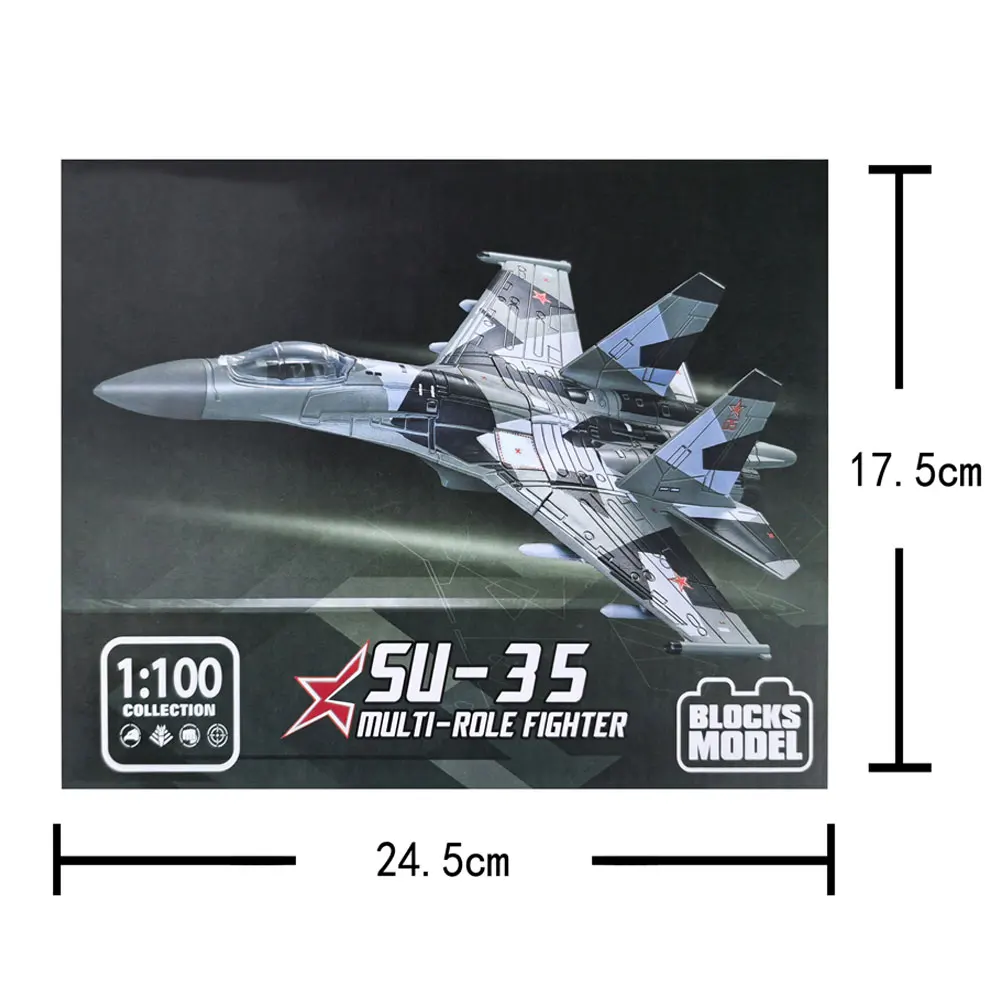 SU-35 Diecast Model Kit for Collectors 3 SU-35 Diecast Model Kit for Collectors - Image 3