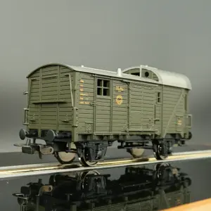 Second-Generation DRG Boxcar Model 1:87 Scale 8 S6a2436bc3e6f4f78a541d131c86f76c2s