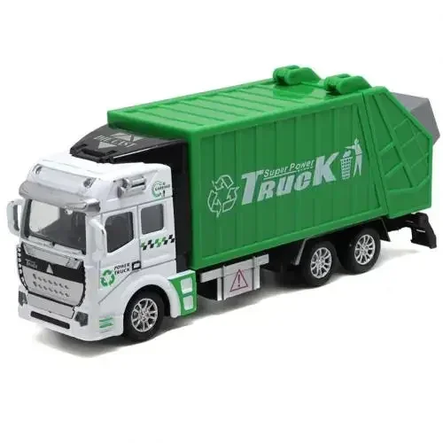 1:32 Scale Diecast Garbage Truck for Collection or Play 8 1:32 Scale Diecast Garbage Truck for Collection or Play - Image 8