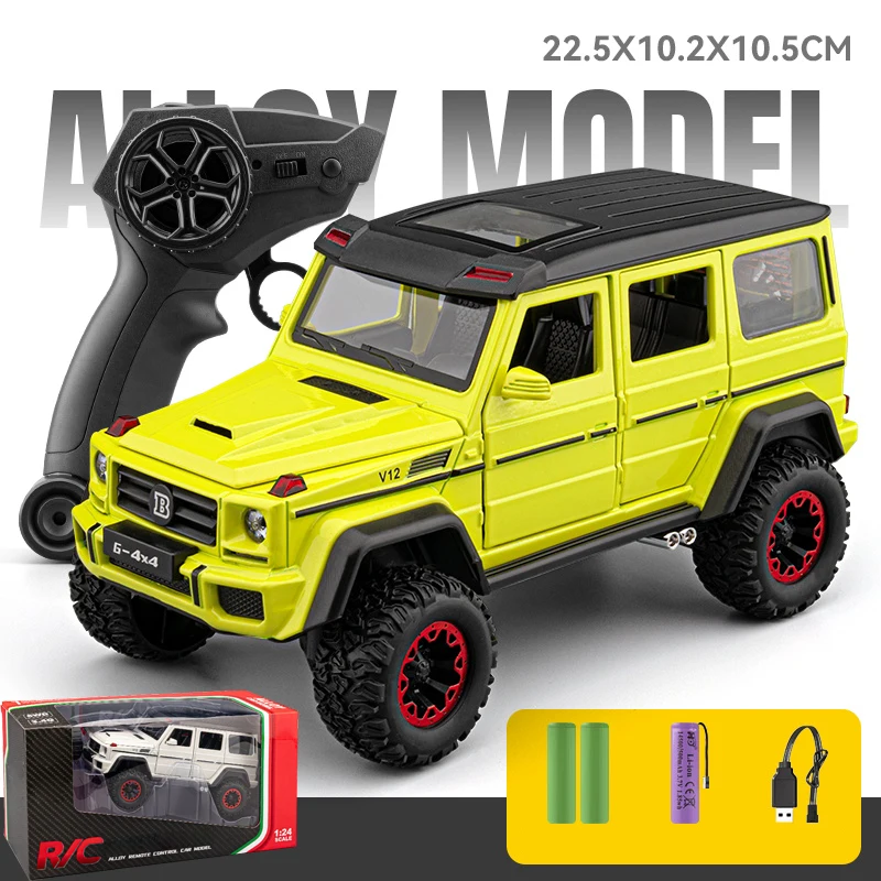 1:24 Off-Road SUV Diecast Model with RC 9 1:24 Off-Road SUV Diecast Model with RC - Image 9