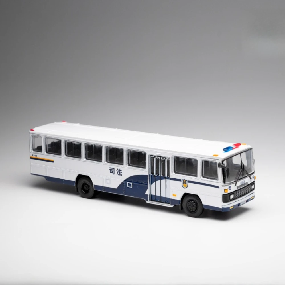 1/110 Scale Alloy Police Bus Model 3 1/110 Scale Alloy Police Bus Model - Image 3