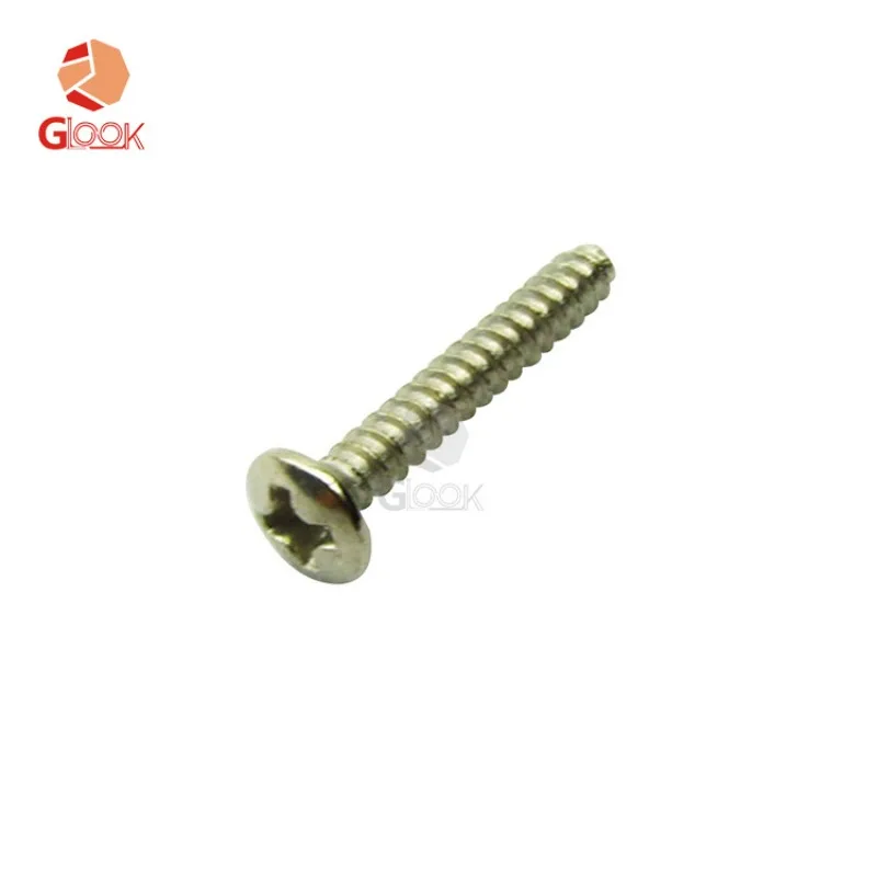 Silver Electric Guitar Pickup Screws, Set of 10 3 Silver Electric Guitar Pickup Screws, Set of 10 - Image 3