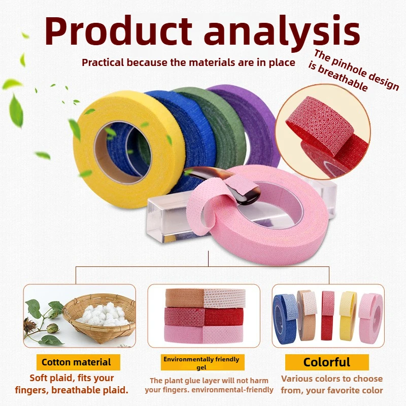 Guzheng Finger Tape Skin Tone 500cm 4 Guzheng Finger Tape Skin Tone 500cm - Image 4
