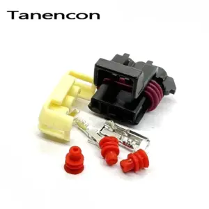 3 Pin Black Metri-Pack Connectors Set of 3 16 S6af474d379f845889fcb0933aeeff94aB