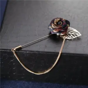 Vintage Fabric Rose Brooch for Elegant Style 9 S6af81b22d6da4ab49531dd331ce0a99aC