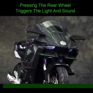 1:12 Scale Motorcycle Replica in Blue or Black 11 S6b054a5813d1491ab59c97e0c83be339Y