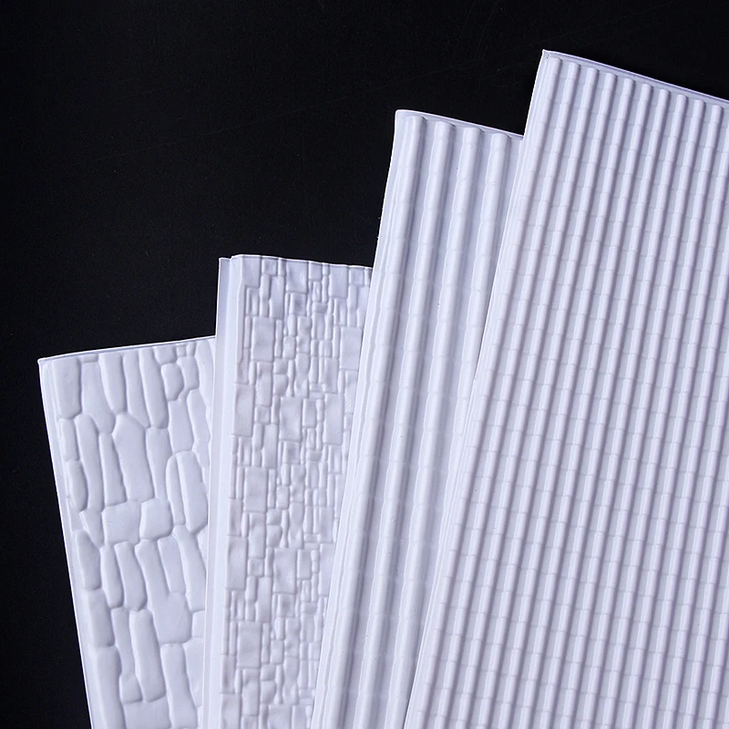 PVC Roof Tile Set for Miniature Models 4 PVC Roof Tile Set for Miniature Models - Image 4