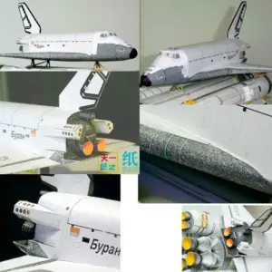 DIY Origami Space Shuttle Model for Collectors 3 S6b3099701f5443a88117624f9c0d3bc2H