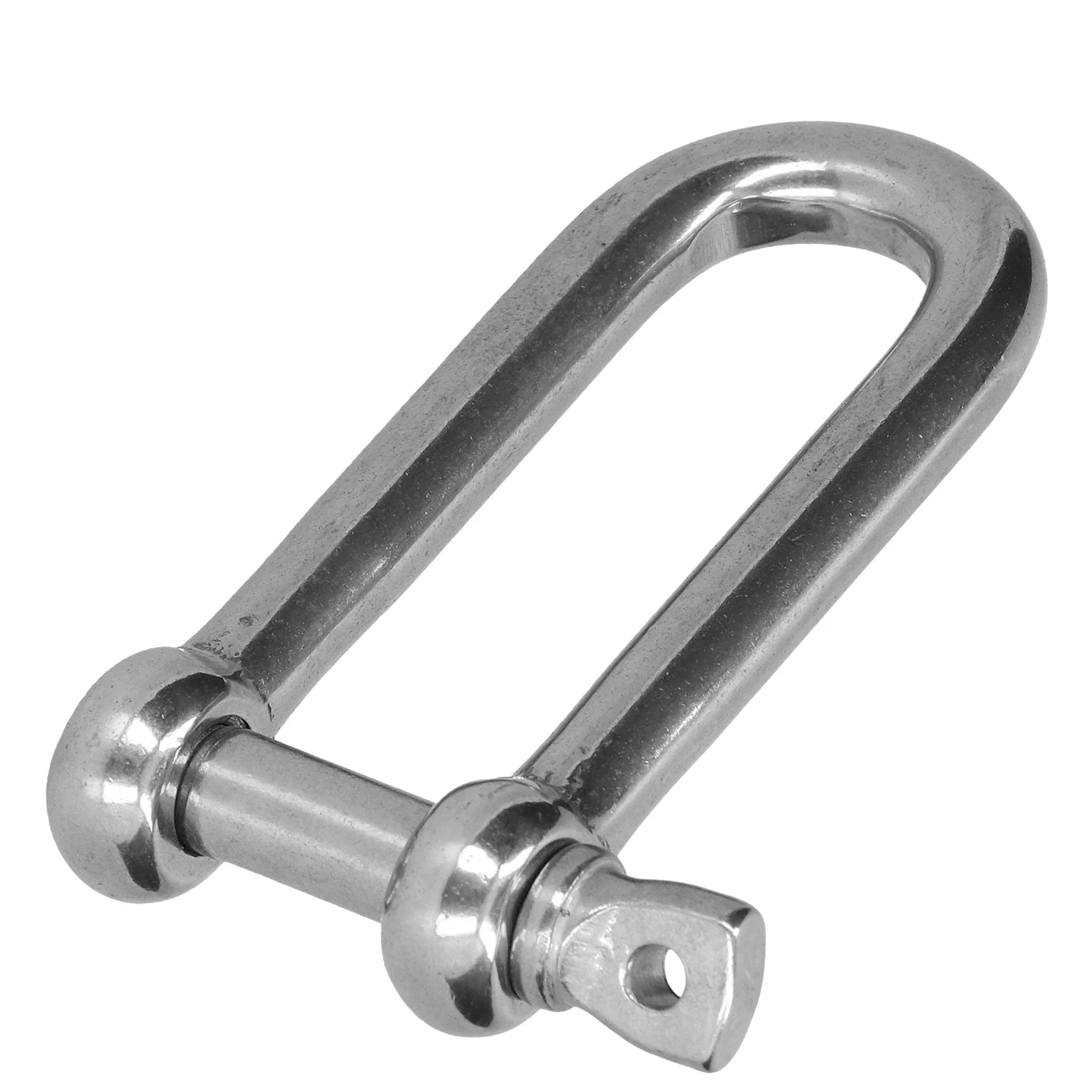 Stainless Steel Long D Shackle 4 Sizes 3 Stainless Steel Long D Shackle 4 Sizes - Image 3