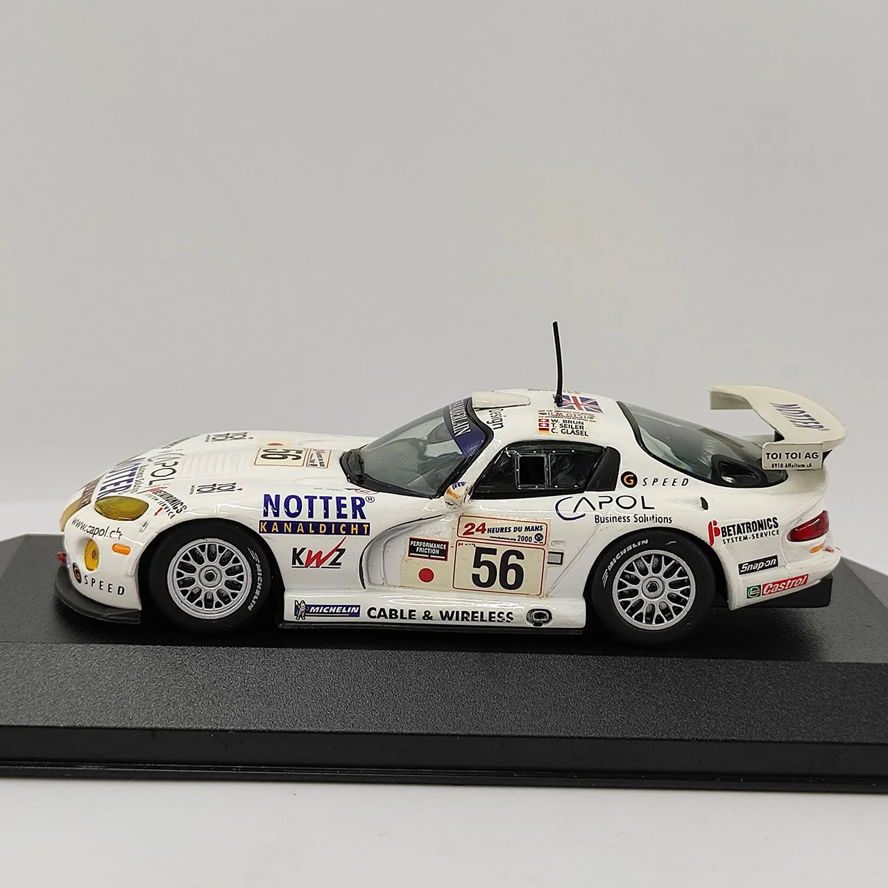 BMW M3 GTR V8 Diecast Model 1:43 Scale with Surface Defect 3 BMW M3 GTR V8 Diecast Model 1:43 Scale with Surface Defect - Image 3