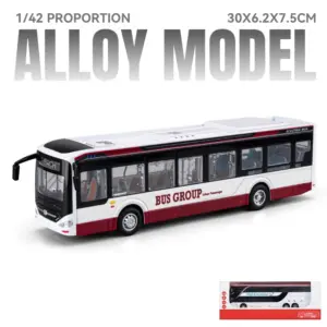 Modern City Bus Diecast Model 1:42 Scale 15 S6b3c398ae088454193a7f04169a7d2c6h