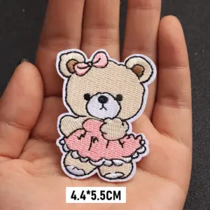 Cute Bear Badge Patch for DIY Projects 6 S6b45f13e8c7a4d90a2926f2d963eda129