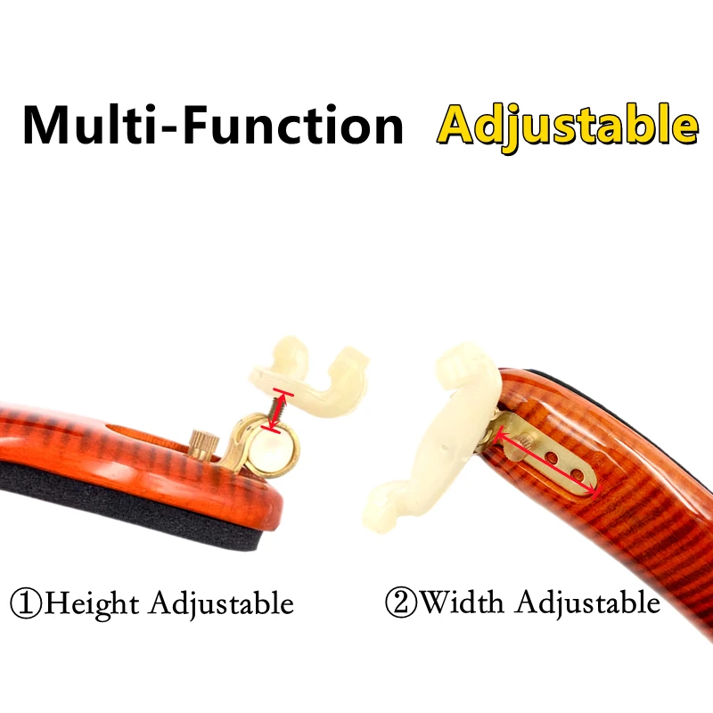 Maple Viola Shoulder Rest 15"-16" 3 Maple Viola Shoulder Rest 15"-16" - Image 3