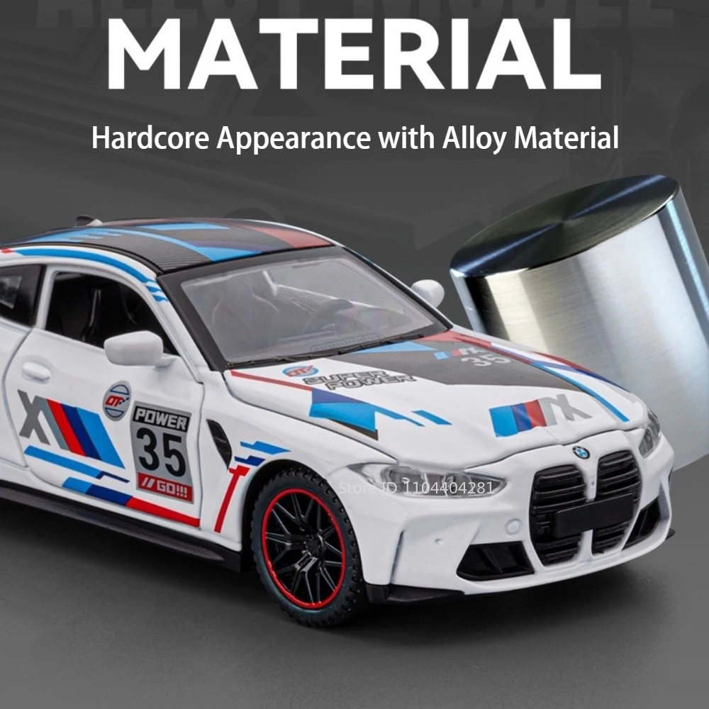 1:32 Scale Alloy Racing Car Model 3 1:32 Scale Alloy Racing Car Model - Image 3