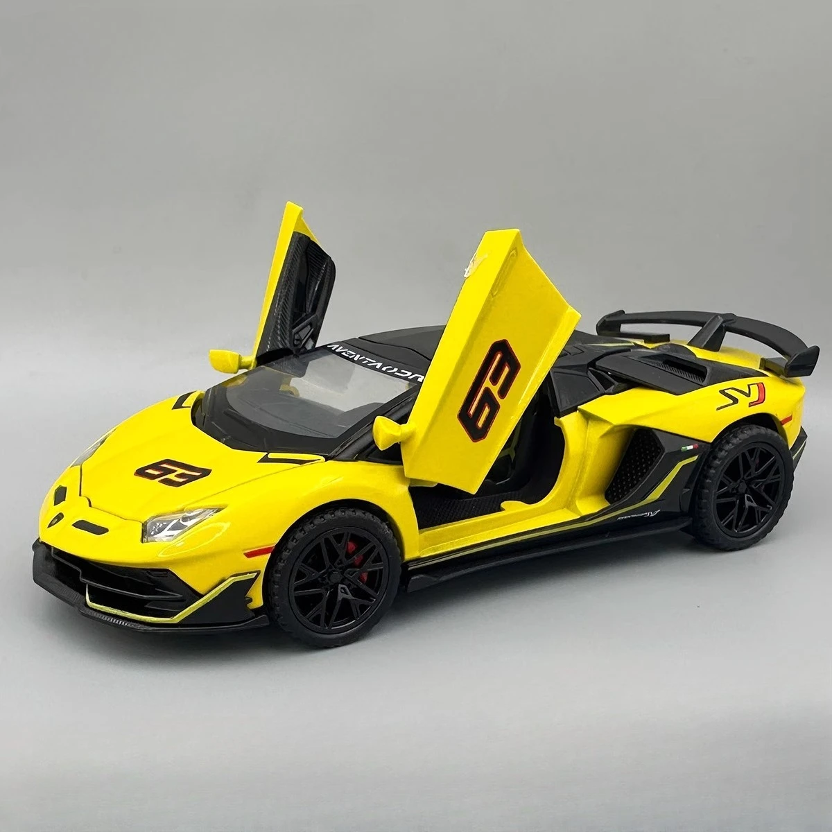 Vivid Yellow 1:32 Diecast SVJ 63 Model 9 Vivid Yellow 1:32 Diecast SVJ 63 Model - Image 9