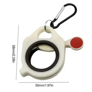 Portable Cable Tie Organizer with Ring and Button 14 S6b7d772a9e114214a939c5a8c21bd7b7p