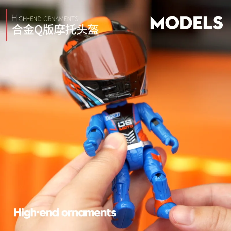 Vibrant 1:12 Diecast Motorcycle Rider Figurine 2 Vibrant 1:12 Diecast Motorcycle Rider Figurine - Image 2