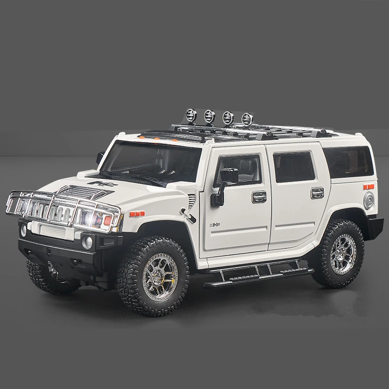 1:18 Scale Hummer H2 Off-Road Diecast Model 10 1:18 Scale Hummer H2 Off-Road Diecast Model - Image 10