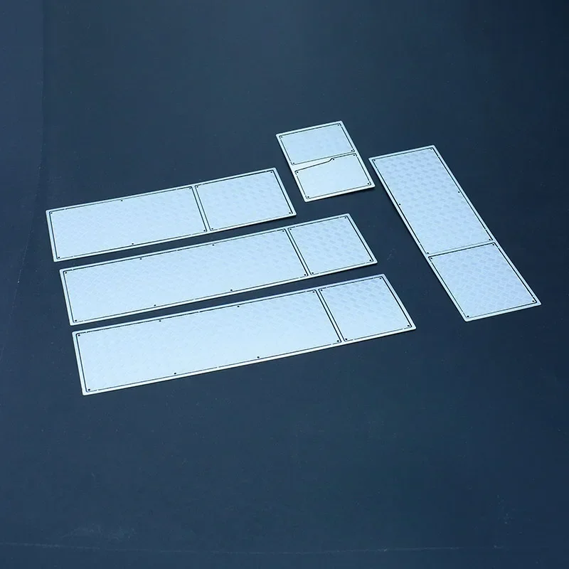 Stainless Steel Skid Plate Set for RC Truck 1/14 6 Stainless Steel Skid Plate Set for RC Truck 1/14 - Image 6