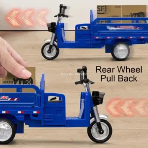 Red 1:12 Scale Cargo Tricycle Model by MAKEDA 11 S6bea228d14cd4d2e94d13cd9f4e734d9U