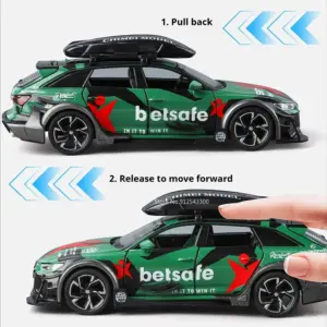 Vibrant Green Audi RS6 1:32 Scale Model 15 S6c0f194764f3466d89f07513064dc9eab