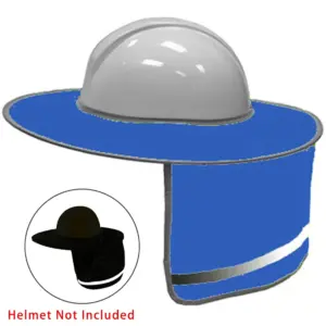 High-Visibility Safety Hat with Neck Shield 17 S6c15e0fef8d64628946460a59aff6c7cW