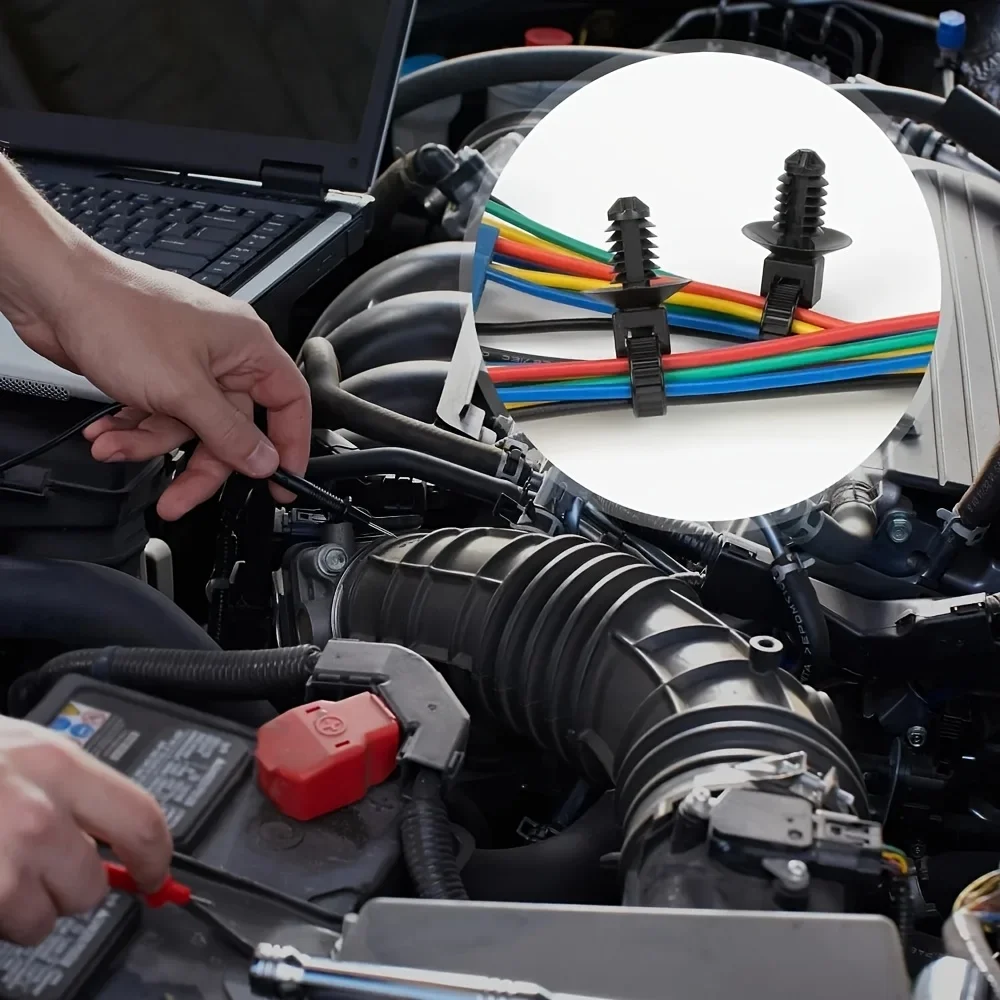 Heavy-Duty Automotive Nylon Cable Tie Set 2 Heavy-Duty Automotive Nylon Cable Tie Set - Image 2