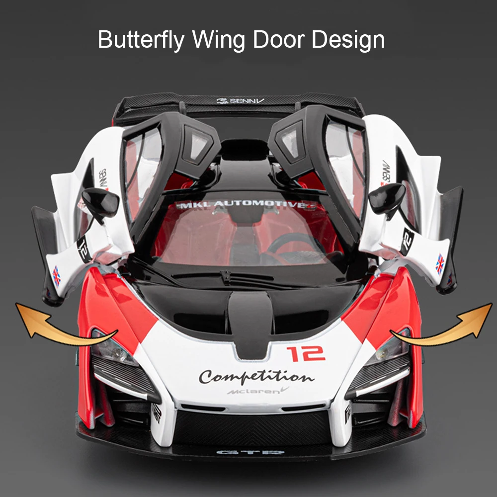 Senna P1 1:24 Scale Die-Cast Model Car 5 Senna P1 1:24 Scale Die-Cast Model Car - Image 5