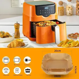Eco-Friendly Air Fryer Paper Liners Set 13 S6c33577c6c6b424d8b744fb23c9a83efm 1
