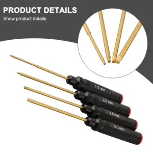 RC Hex Screwdriver Set with Alloy Steel Blades 12 S6c39a37a99fc4e2aba2ec698e99d831eI